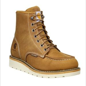 Carhardtt Women’s Waterproof 6inch Wedge Boot.  Waterproof. Soft toe. Size 8M.